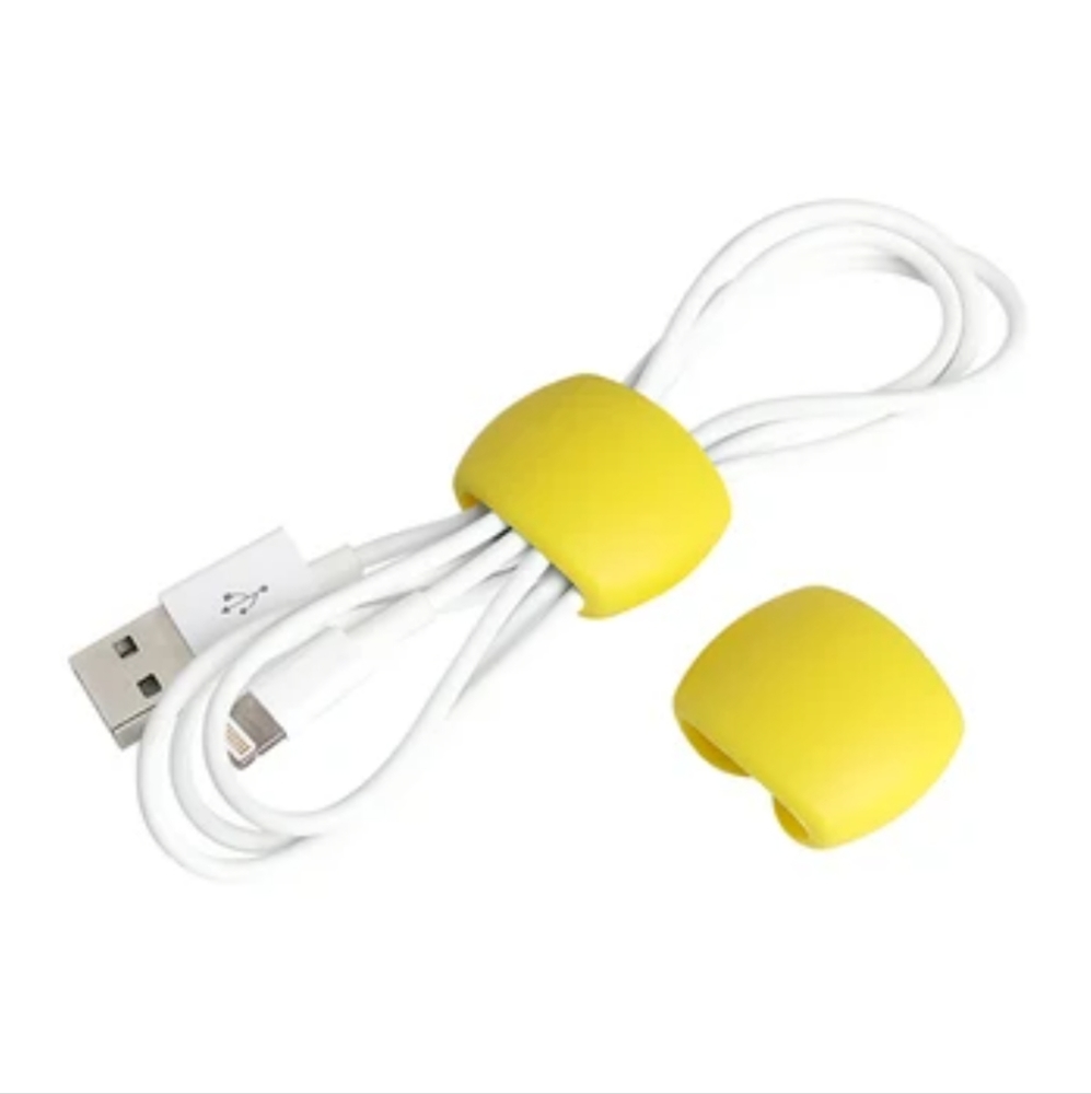 2 pack of data usb cord clip holders
